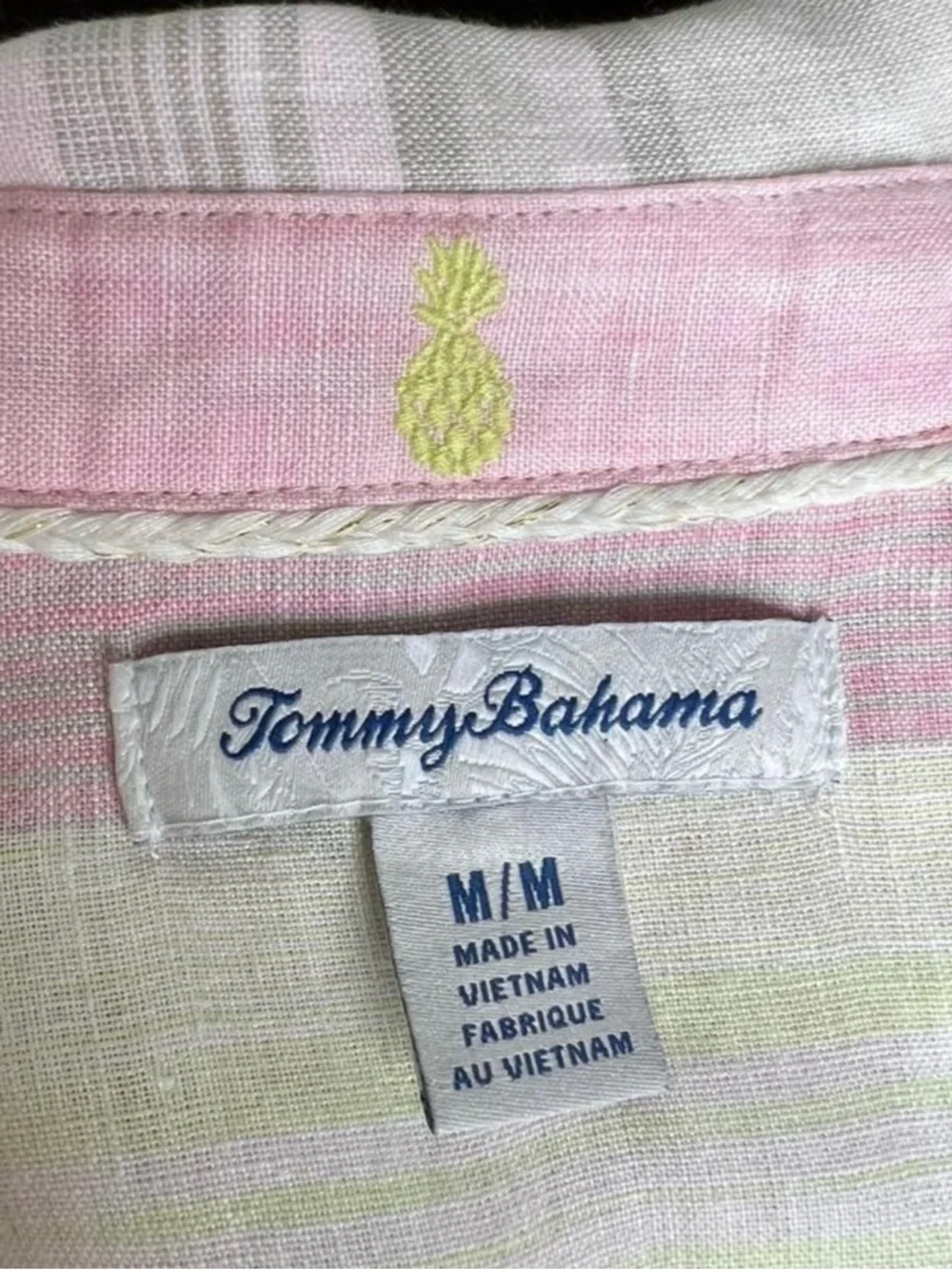 Tommy Bahama Ocean Reverie Flounce
Linen Shirtdress - Picture 4 of 8